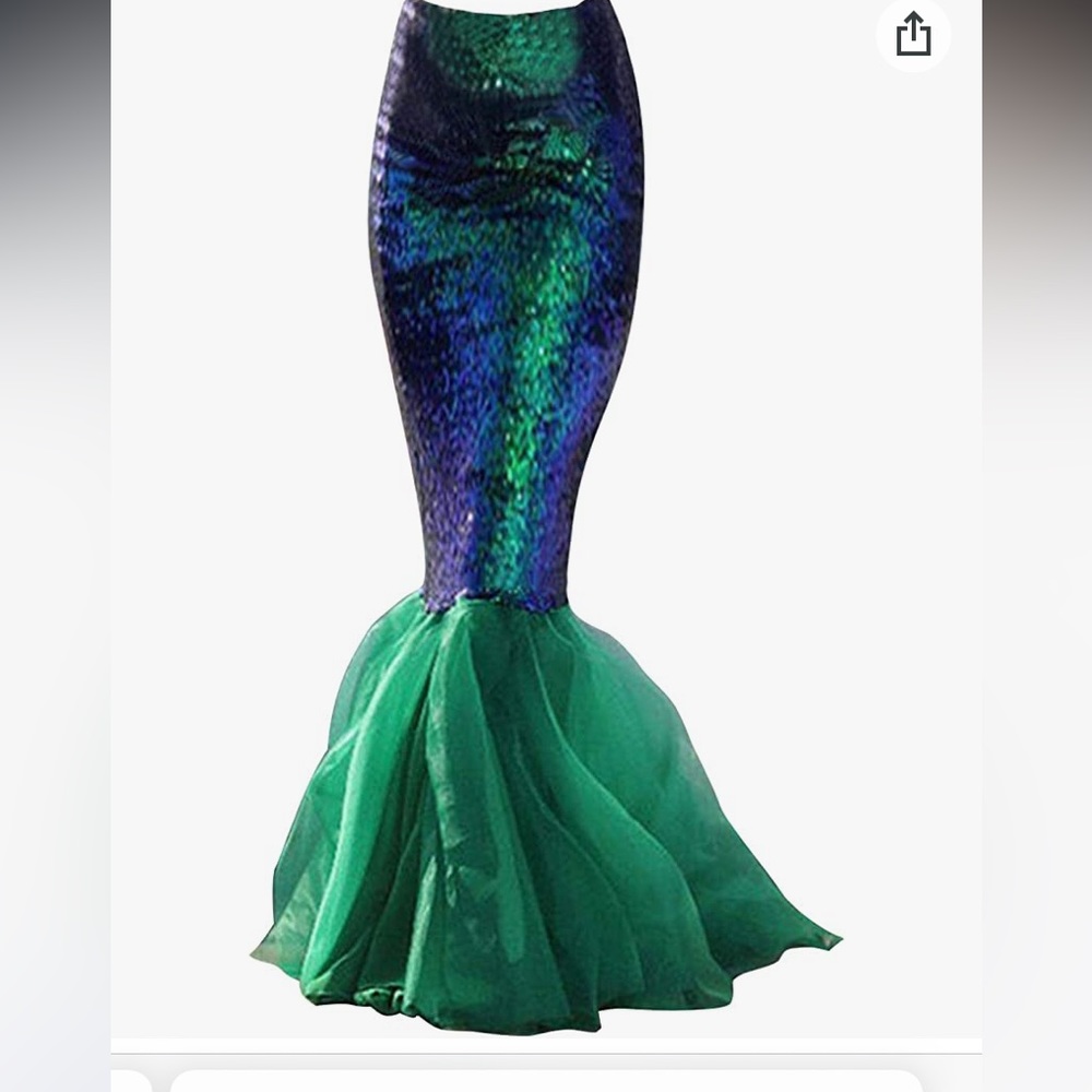 Mermaid inspired skirt
